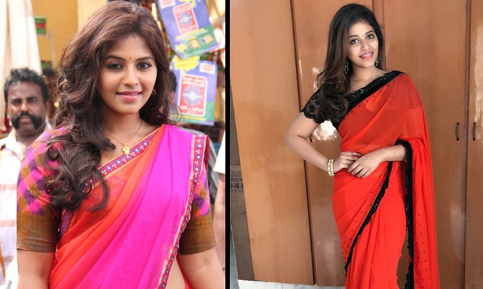  Anjali Lost Weight Photo Goes Viral In The Social Media-TeluguStop.com