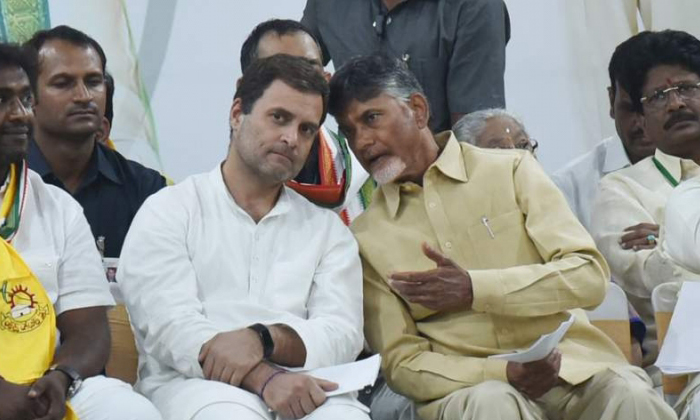  Chandrababu And Congress Are Playing Double Game For Ap Elections-TeluguStop.com