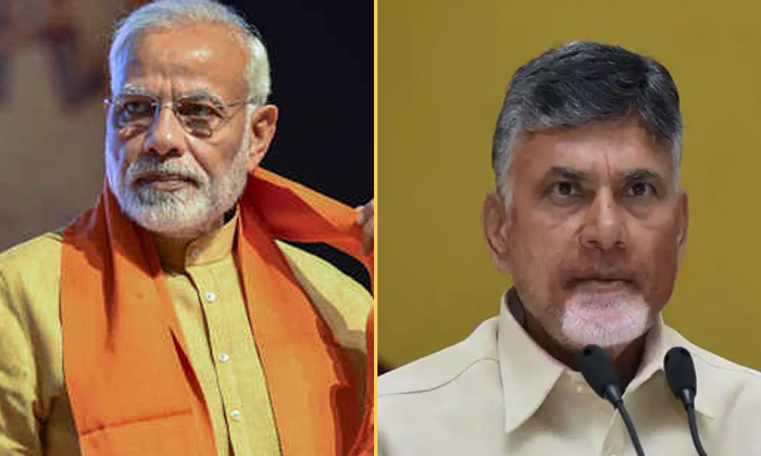  Modi Enters In Ap Politics For Chandrababu Naidu-TeluguStop.com