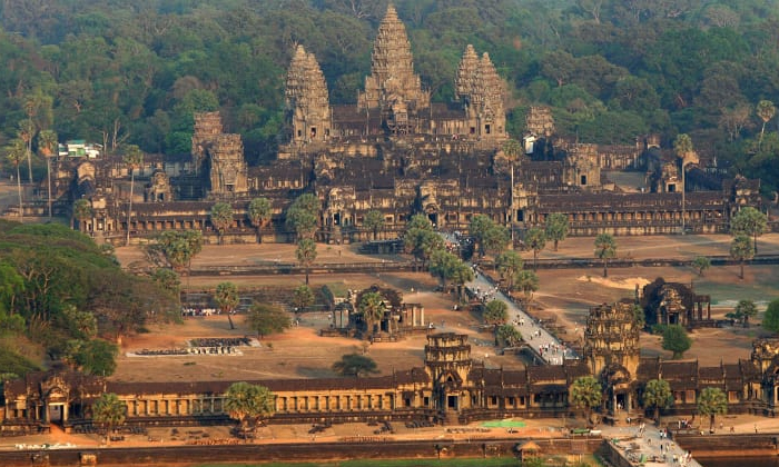  Nasa Technology Reveals Hidden Graffiti Of Angkor Wat Temple-TeluguStop.com