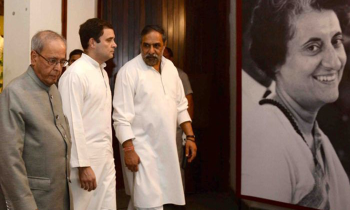  Rahul Gandhi Following His Grandmother Polacy-TeluguStop.com