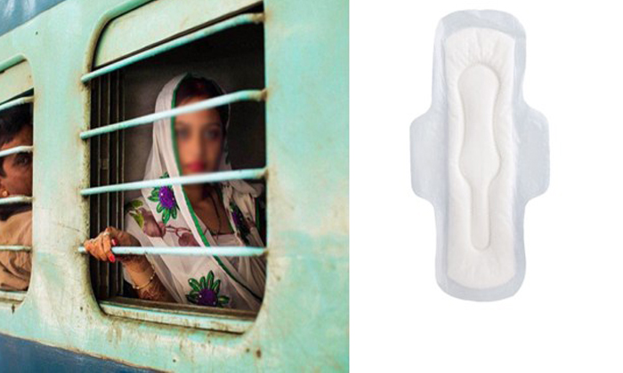  The Railway Department Helps Sanitary Pads Through The App-TeluguStop.com