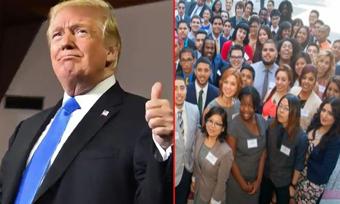  Trump Gives Good Announcement For Immigrant Students-TeluguStop.com