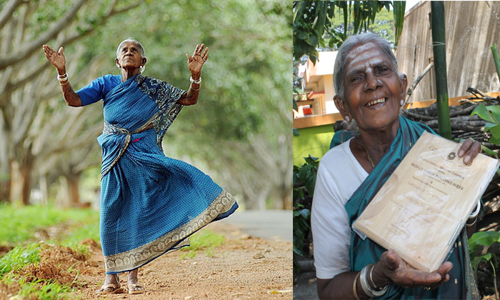  107 Aged Thimmakka Got Padma Award For 400 Trees Plantation-TeluguStop.com