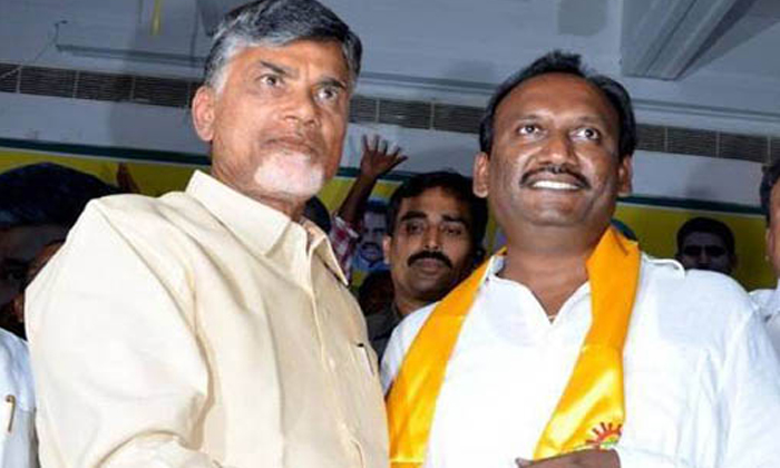  Amanchi Gives Hand To Chandrababu Naidu And Joins In Ycp-TeluguStop.com