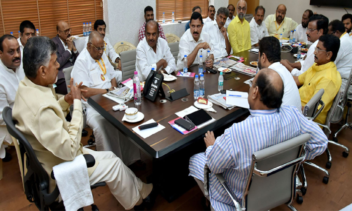  Chandrababu Naidu Party Meeting About Election Campaigning-TeluguStop.com