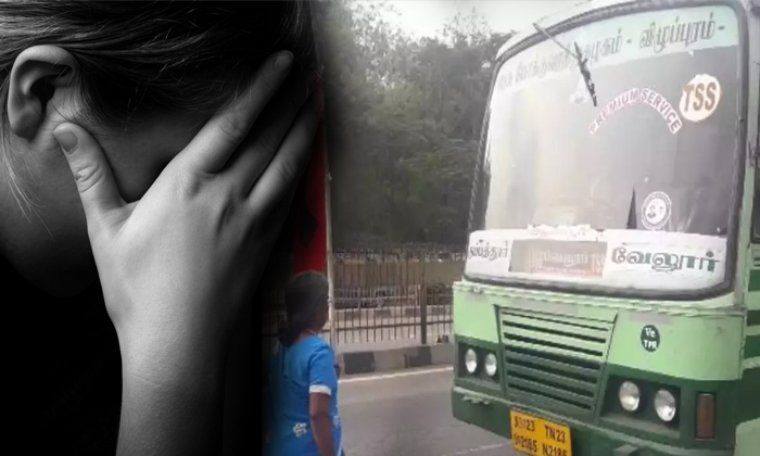  Old Woman Jumps From Bus For Urine In Tamil Nadu-TeluguStop.com