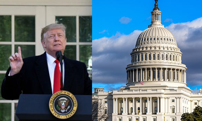  Trump About Shutdown In America-TeluguStop.com