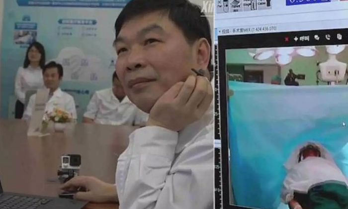  Chinese Surgeon Performs Remote Brain Surgery 3000km Away-TeluguStop.com