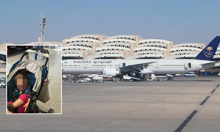  Flight Forced To Turn Back After Mother Forgets Baby At Jeddah Airport-TeluguStop.com