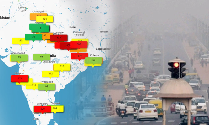  India Have 15 Pollution Cities In Thworld-TeluguStop.com