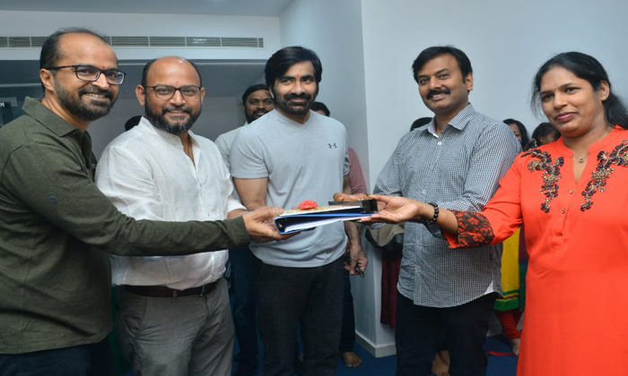  Massmaharaja Discoraja Movie Shooting Begins-TeluguStop.com