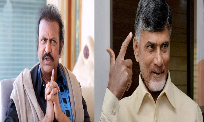  Mohan Babu Sensational Comments On Chandrababu 2-TeluguStop.com