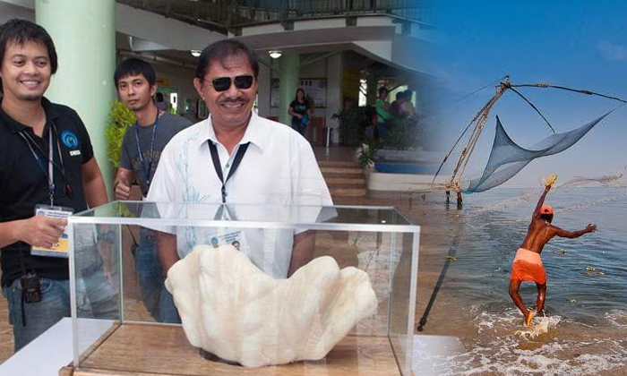  Philippine Fisherman Found Worlds Largest Pearl Worth Rupees 700 Crore-TeluguStop.com