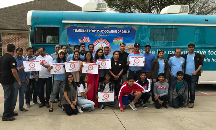  Blood Donation By Tpad In Dallas By Nris-TeluguStop.com