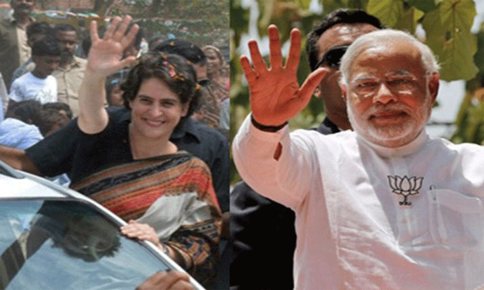  Priyanka Gandhi Ready To Contest On Pm Modi-TeluguStop.com