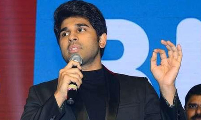  Allu Sirish Speach About His Father-TeluguStop.com