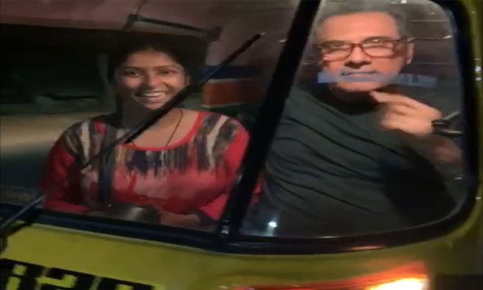  Boman Iranis Auto Ride With Marathi Actress Driver-TeluguStop.com