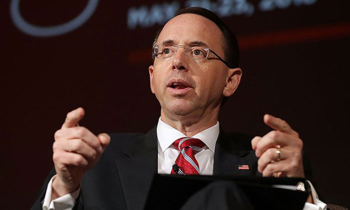  Deputy Attorney General Rod Rosenstein Resigns-TeluguStop.com