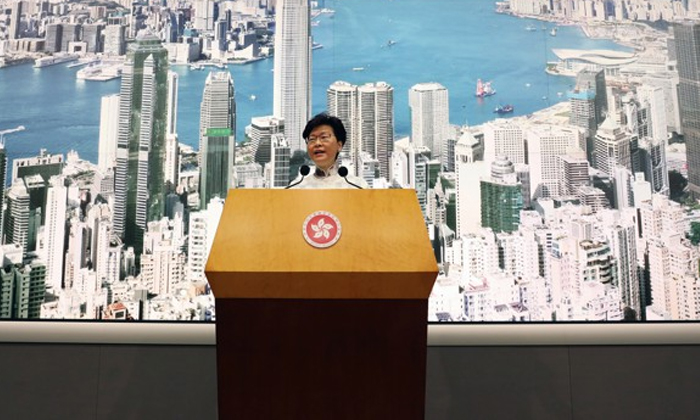  Hong Kong Government Temporarily Suspended Extradition Bill-TeluguStop.com