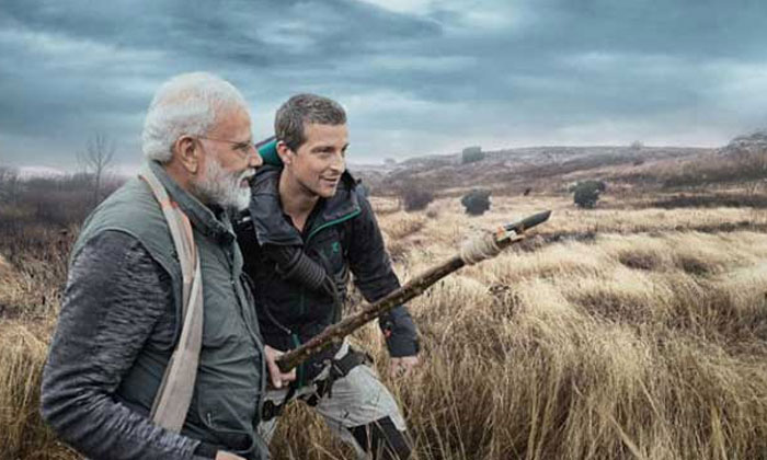  Pm Modi To Feature In Discovery Channels Man Vs Wild1-TeluguStop.com