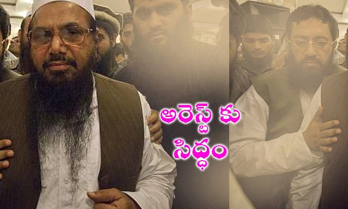  Tstop1 Pak Planto Arresthafiz Saeed-TeluguStop.com