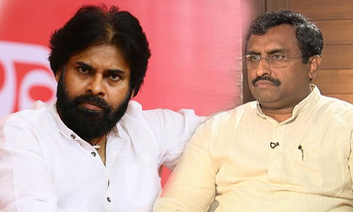  Pawan Kalyan Meets Bjp Leader Ram Madhav-TeluguStop.com