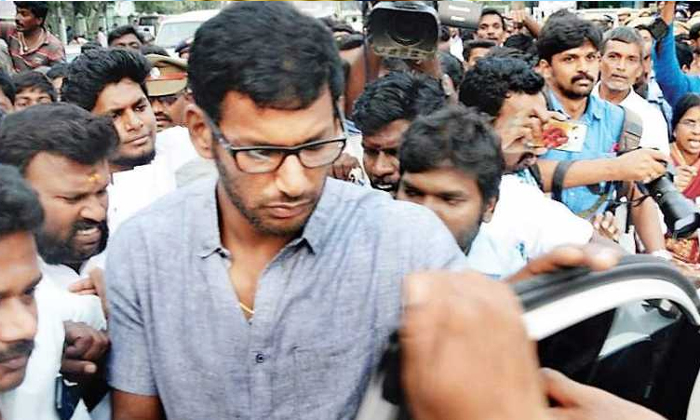  Arrest Warrant Issued For Hero Vishal-TeluguStop.com