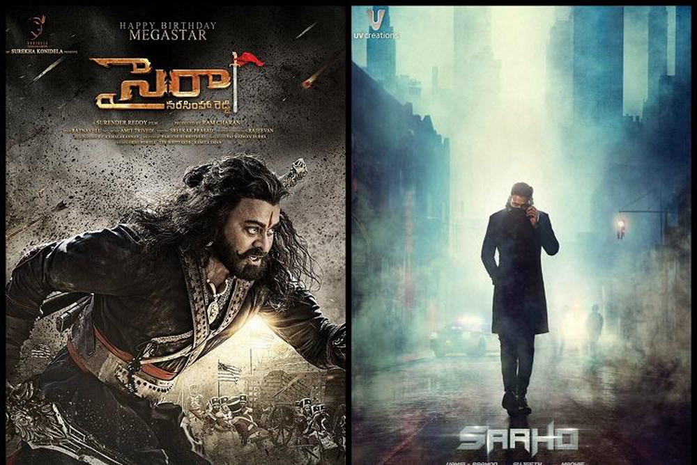 Telugu Chiranjeevi, Nayanatara, Prabhas, Ramcharan, Sahoo, Sahoo Budget, Syeraa,