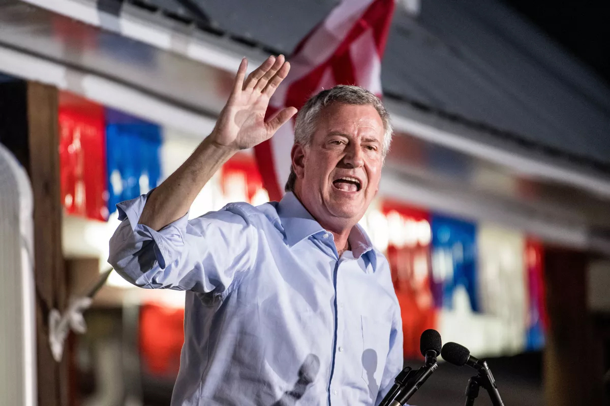 Telugu Democrats, Democratic, Mayor De Blasio, York-