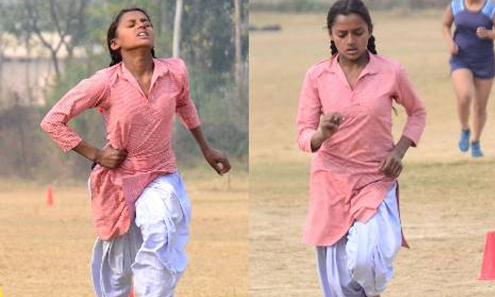  Himachalpradesh Una Girl Baksho Devi Wins 5000 Meter Race With Stomach Pain And-TeluguStop.com