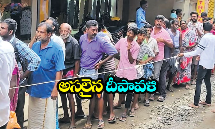  Chennai Man Offers Diwali Gifts To Poor People-TeluguStop.com
