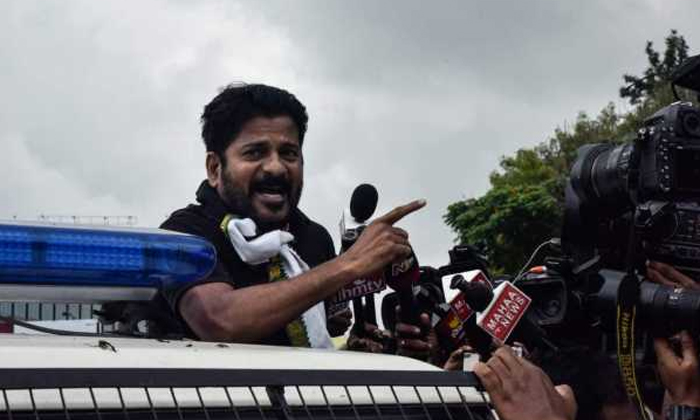  Congress Minister Revanth Reddy Arrest-TeluguStop.com