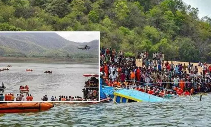  Dharmadi Satyam Find The Tourist Boat In Godavari River-TeluguStop.com