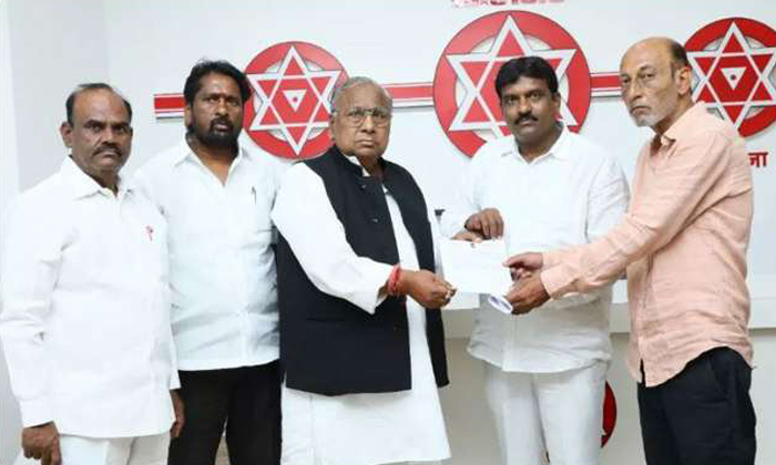  T Politics Janasena Supporting To Congres For Huzur Elections 2-TeluguStop.com