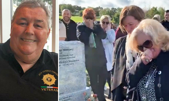  Ireland Army Man Makes Funeral Burst Out With Laughter-TeluguStop.com
