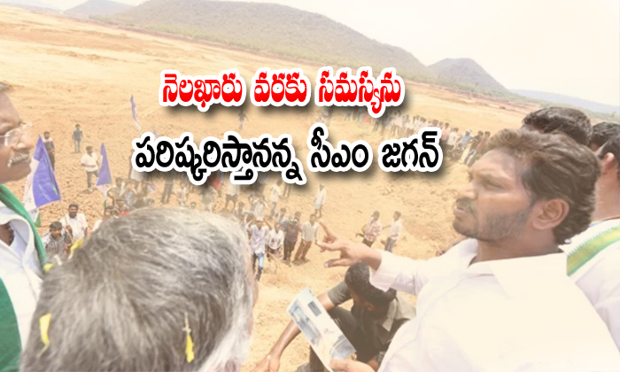  Ap Cm Jagan Says Clear The All Problems This Month Ending-TeluguStop.com