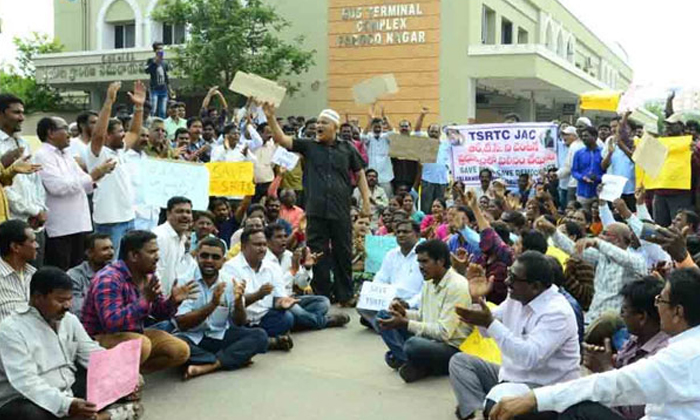 Telugu Kcr, Telanganartc, Trs, Ktr Rtc Strike- Telugu Kcr, Telanganartc, Trs, Ktr Rtc Strike-