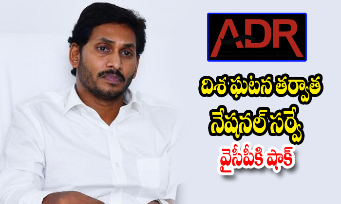  Adr Give The Survey Results About Ycp Party-TeluguStop.com