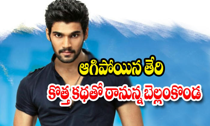  Bellamkonda Coming With A Latest Story Theri Remake-TeluguStop.com