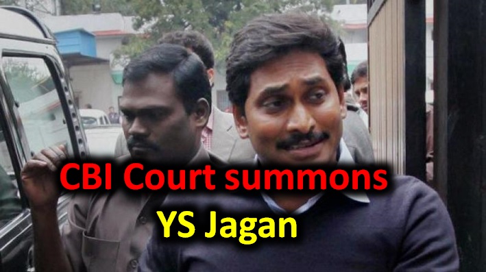  Cbi Court Summons Ap Cm Ys Jagan For Hearing!-TeluguStop.com