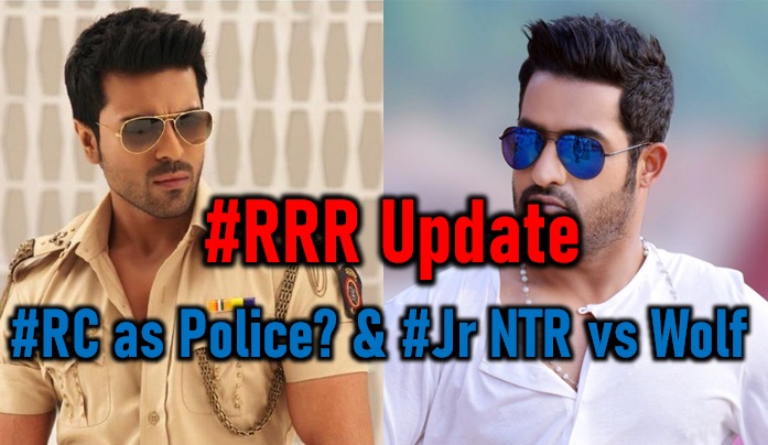  Rrr Movie Update: Ram Charan As British Police Officer? Jr Ntr Vs Wolf?-TeluguStop.com