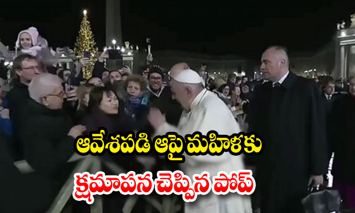  The Pope Who Became Enraged And Then Apologized To The Woman-TeluguStop.com