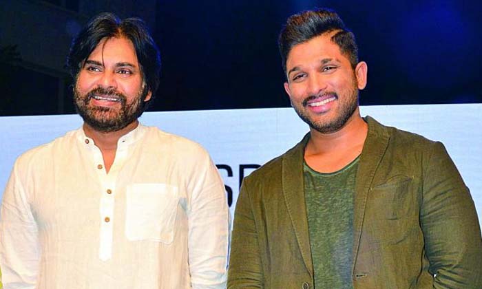  Power Star Pawan Kalyan Says A Wishes To The Stylish Star Allu Arjun-TeluguStop.com