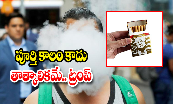  Ernment Imposes Partial Flavored E Cigarettes-TeluguStop.com