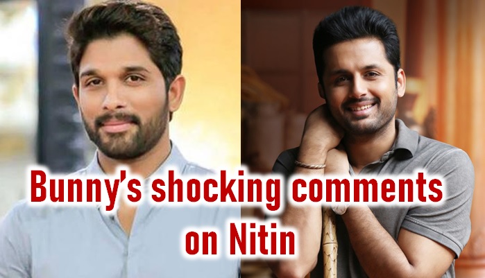  Allu Arjun Shocking Comments On Nitin-TeluguStop.com