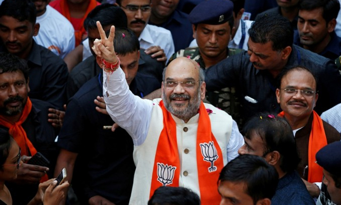 Telugu Bjp Amith Shah, Bjpconduct, Bjppawan, Kcrassaduddin-Political