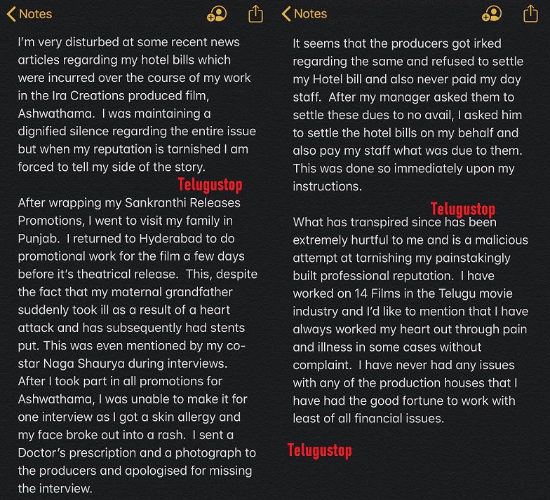 Mehreen Pirzada, Mehreenpirzada-Movie-English