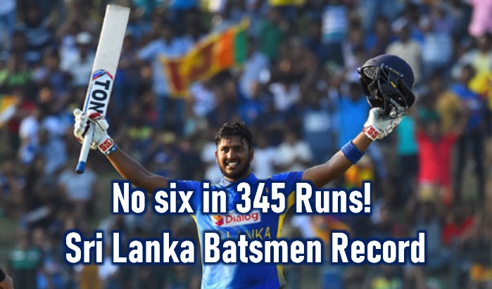  No Six In 345 Runs! Sri Lanka Batsman Record-TeluguStop.com
