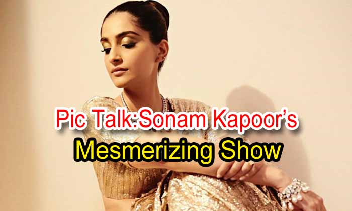  Pic Talk: Sonam Kapoor’s Mesmerizing Show-TeluguStop.com